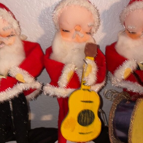 Vintage Santa Claus Musicians - Picture 7 of 10